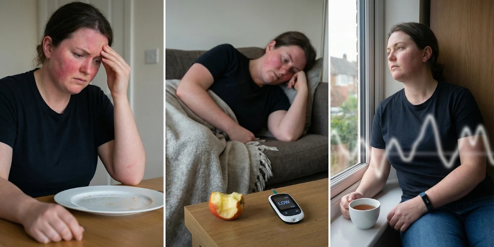 Montanha-russa glicêmica com oscilações constantes