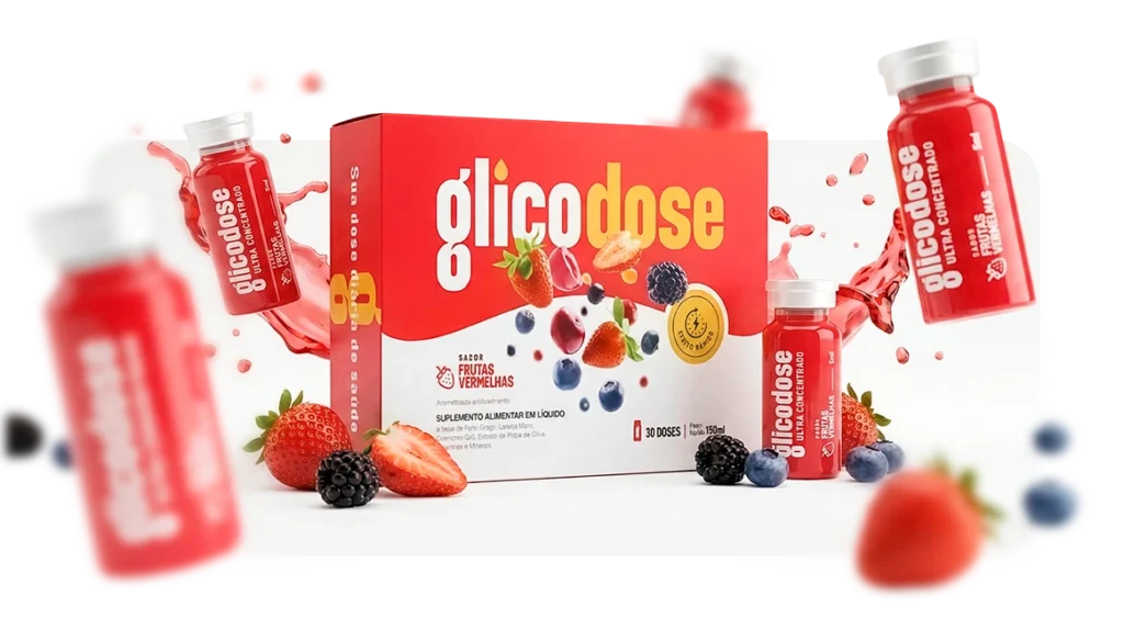 Caixa de flaconetes Glicodose