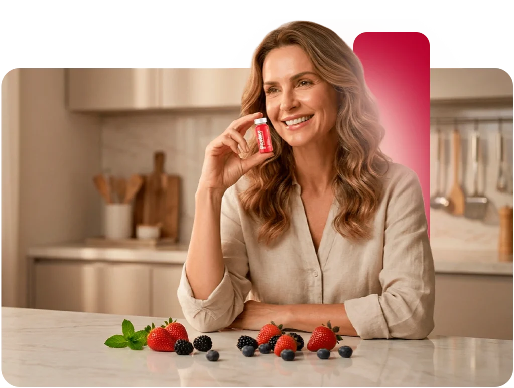 Produto Glicodose shot líquido com caixa